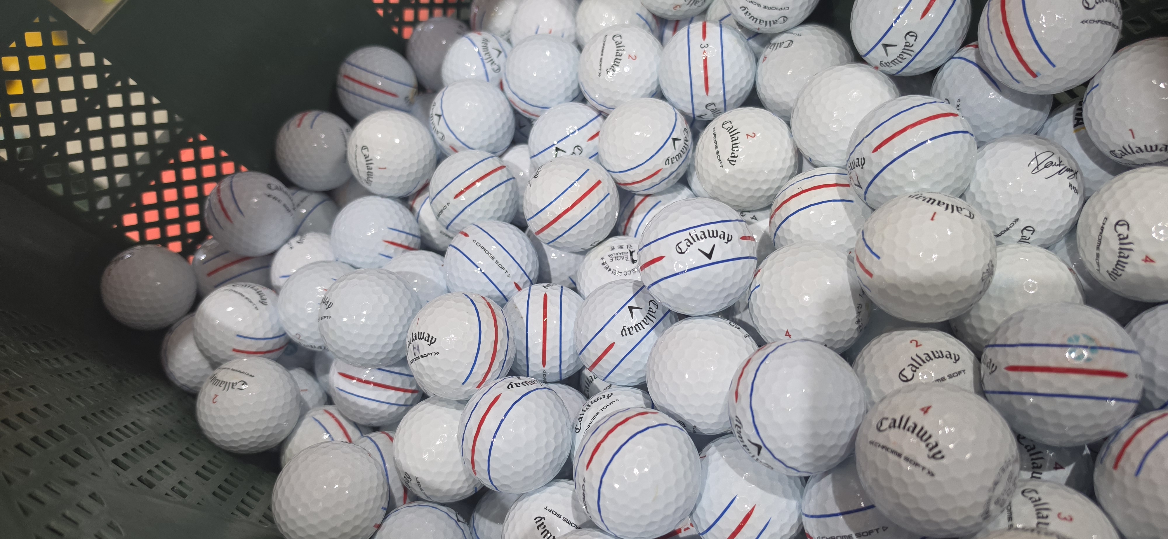 REBALANCE GOLF — Mixed premium brand golf balls ready for export