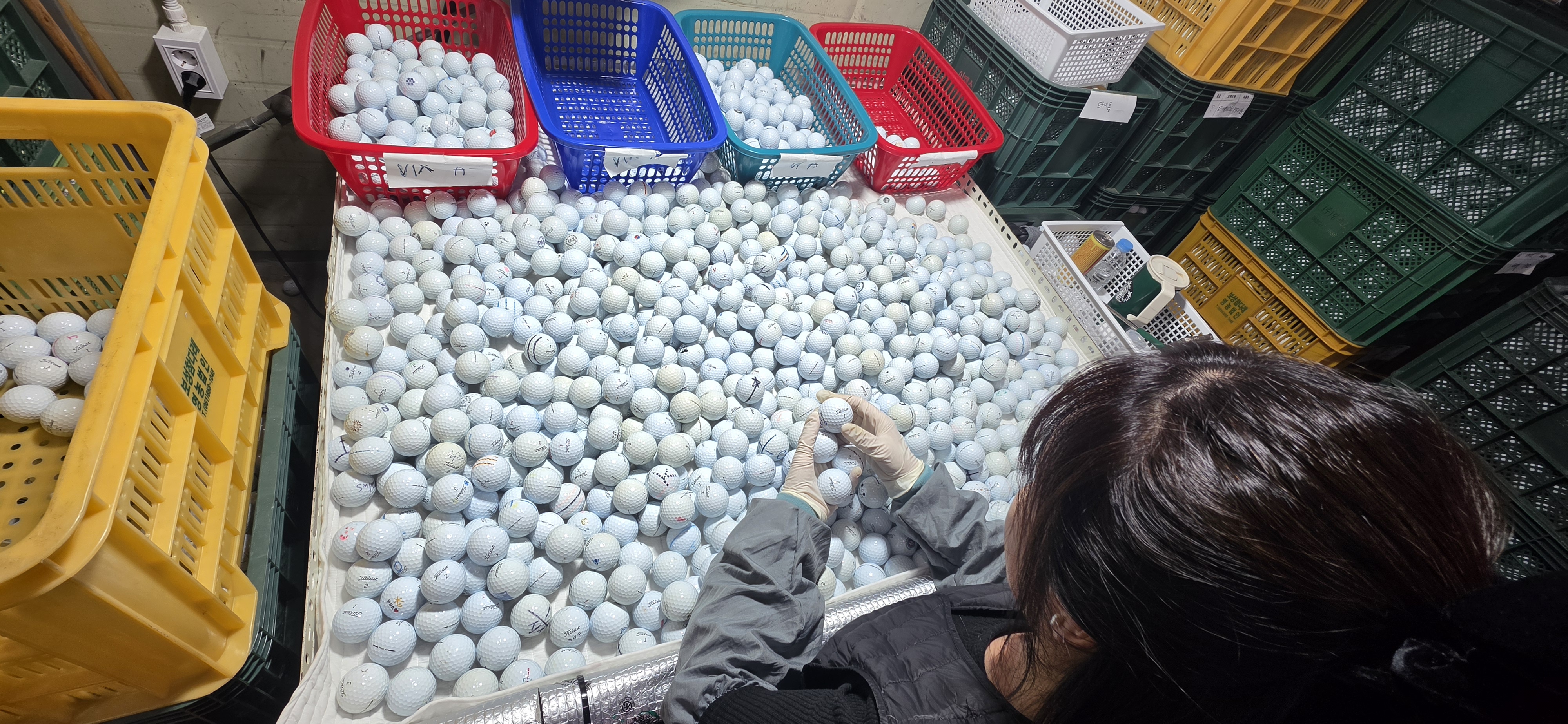 Manual hand-inspection by trained technicians