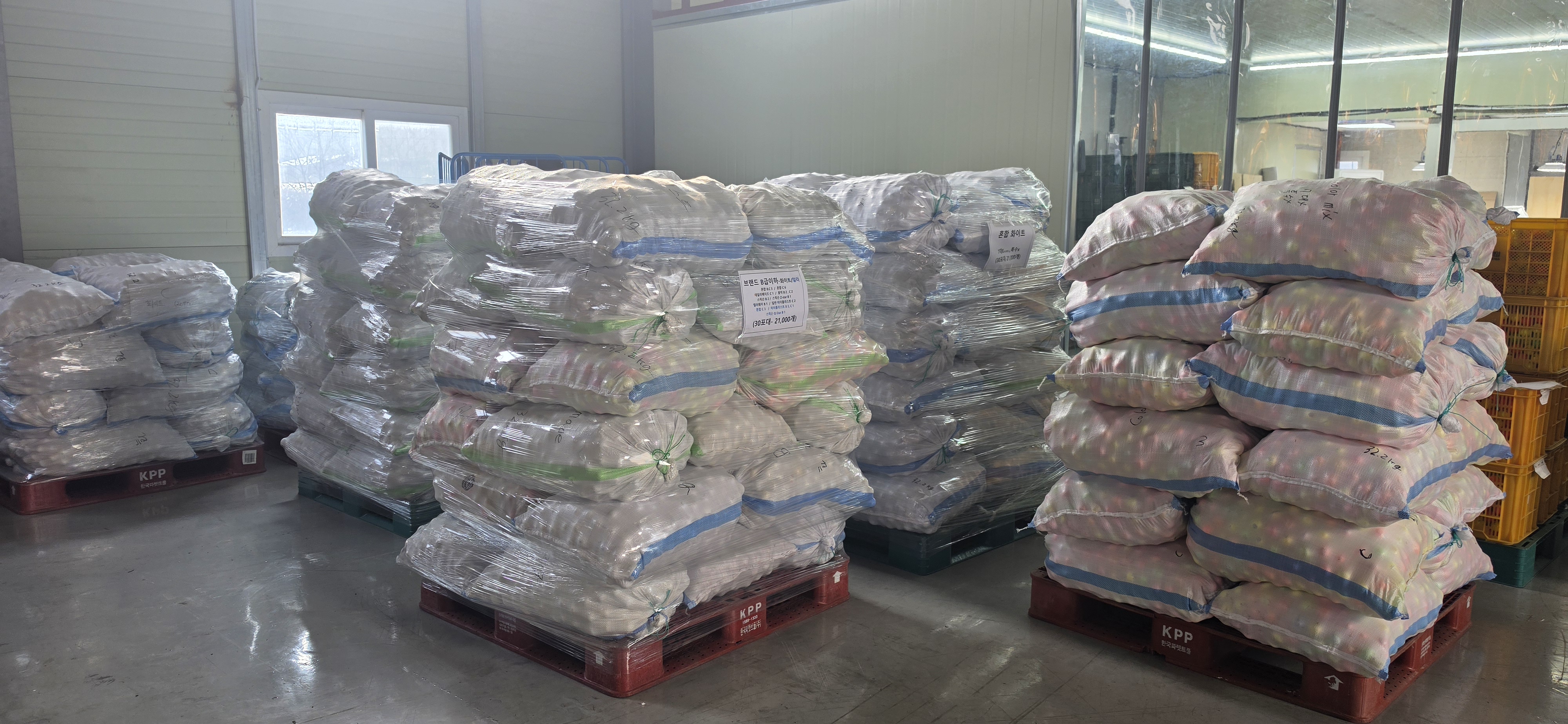 REBALANCE GOLF — Pallet mesh bags